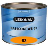 LESONAL Basecoat WB GT 63 rotgelb