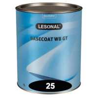 LESONAL Basecoat WB GT 25 tiefschwarz