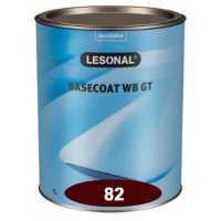LESONAL Basecoat WB GT 82 hellmaroon transparent