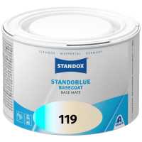 STANDOX Standoblue Basecoat Mix 119 Perlblau fein - 0,5 ltr.