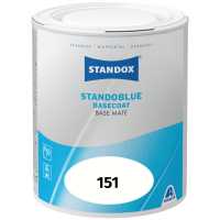 STANDOX Standoblue Basecoat Mix 151 Weiss - 1,0 ltr.