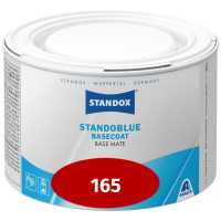 STANDOX Standoblue Basecoat Mix 165 Brillantrot - 0,5 ltr.