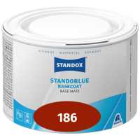 STANDOX Standoblue Basecoat Mix 186 Brillant orange - 0,5 ltr.