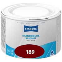 STANDOX Standoblue Basecoat Mix 189 Cranberry rot - 0,5 ltr.