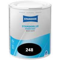 STANDOX Standoblue Basecoat Mix 248 (ehemals 148) Super schwarz - 1,0 ltr.