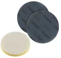 KOVAX Super Tack Buflex Dry Scheiben 75mm schwarz, K3000, ungelocht, VE= 50 Stk + 1 Softauflage